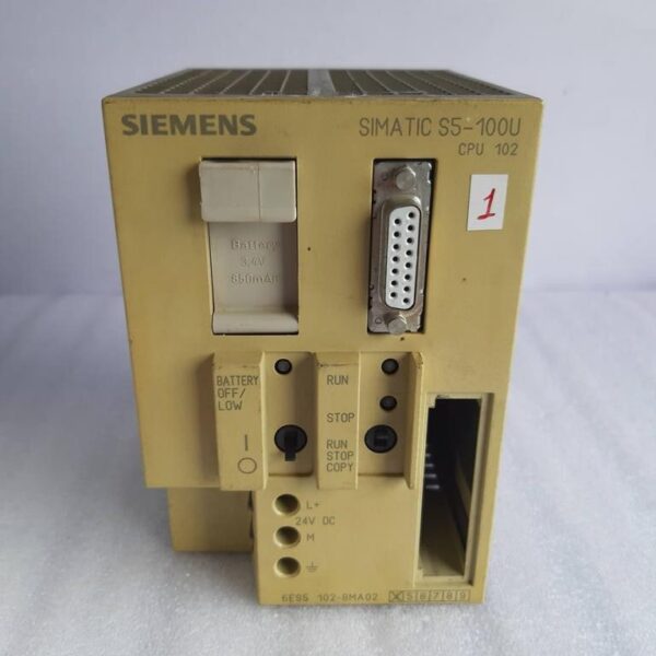 SIEMENS 6ES5 102-8MA02 SIMATIC S5-100U CPU