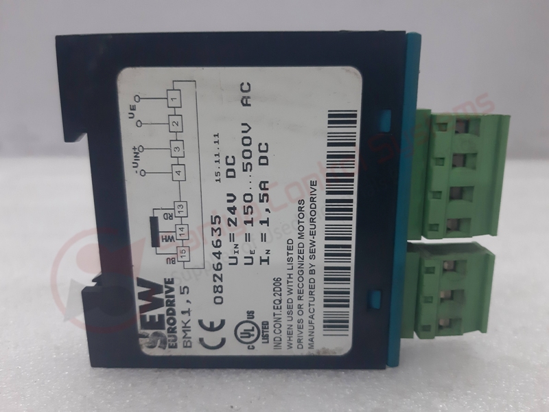 SEW EURODRIVE BMK 1,5 BRAKE RECTIFIER 08264635-1352 (1) copy SEW EURODRIVE BMK 1,5 BRAKE RECTIFIER 08264635-1352 (1) copy